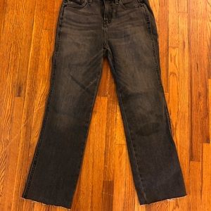 Old Navy Crop Flare Black Jeans